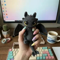Dragon Toothless Amigurumi Pattern
