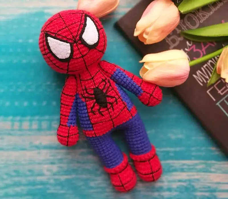 Tiny Spidey Amigurumi — Crochet Pattern free crochet pattern